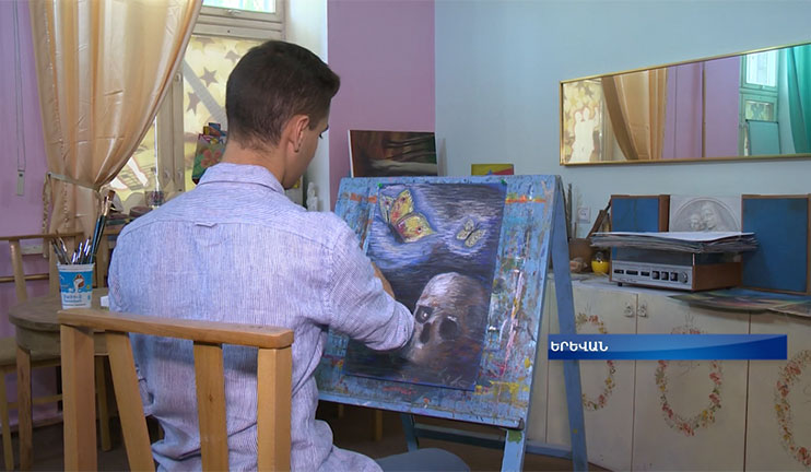 The second passion of the award winner of the Biology Olympiad is painting