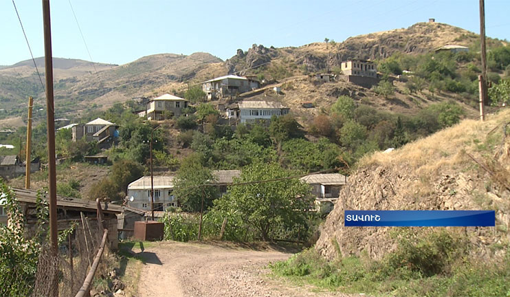 The borderland villages of Tavush are again under the aim of the enemy