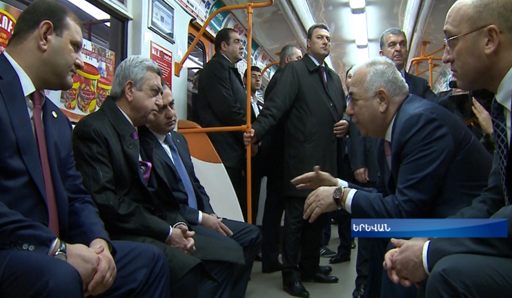 Two metro stations to Ajapnyak