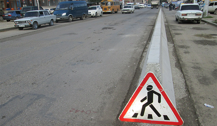 A section of Yerevan-Ijevan road is under repair