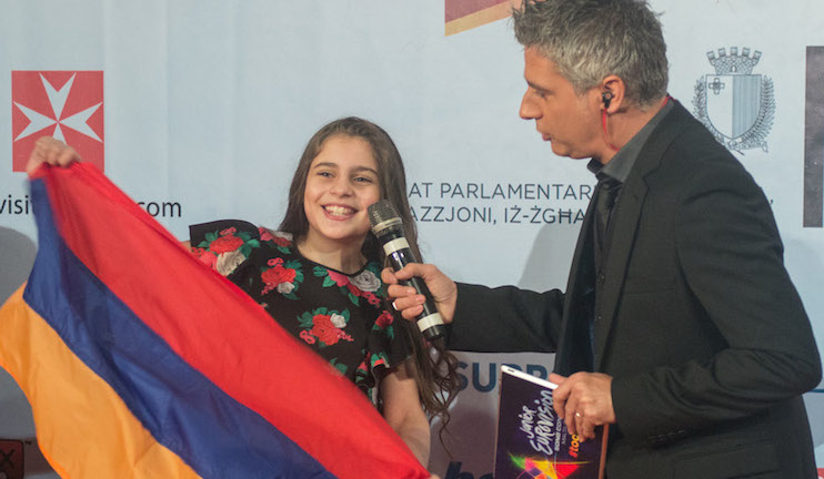 «Մանկական եվրատեսիլ-2014»-ում ՀՀ մասնակիցը գրավեց երրորդ տեղը