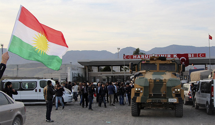 Kurdish fighters repel ISIL attacks
