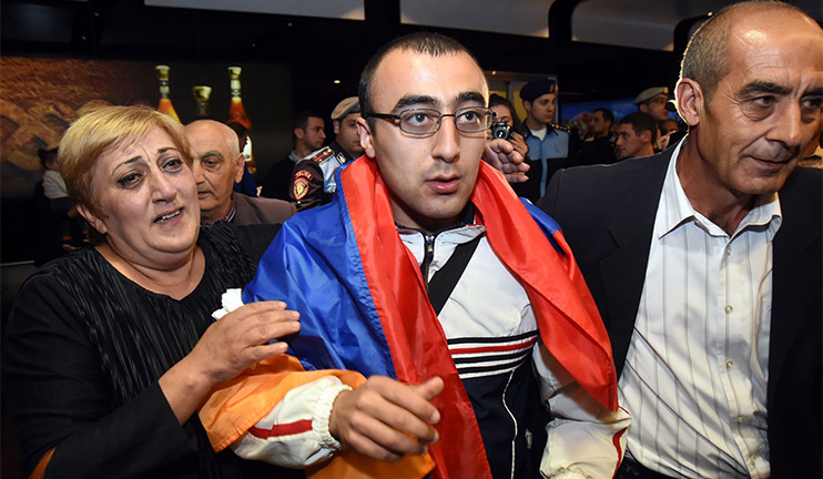 Hakob Injighulyan is back to military service
