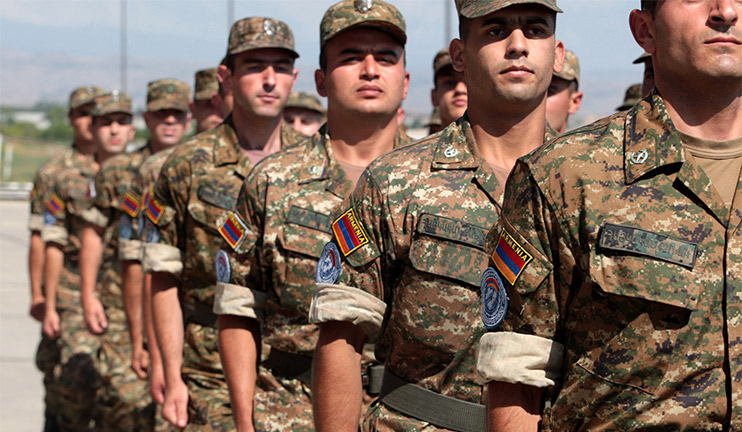 Armenian peacekeepers leave for Lebanon