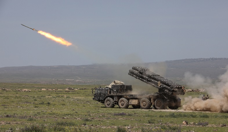 Մարտական լայնածավալ զորավարժություն՝ «Սմերչ» ռեակտիվ համակարգերի ներգրավմամբ