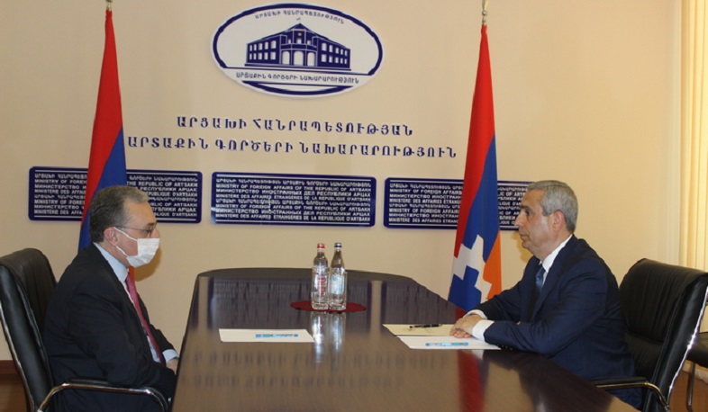 Mnatsakanyan presented the results of the video conference with the participation of the MG Co-Chairs to Mailyan
