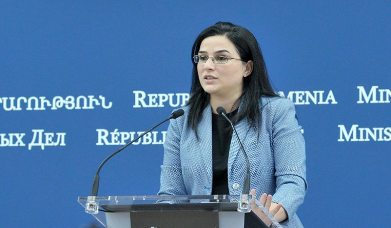 The resolution of the Czech Senate is an important message for prevention of genocides. RA FM Spokeswoman