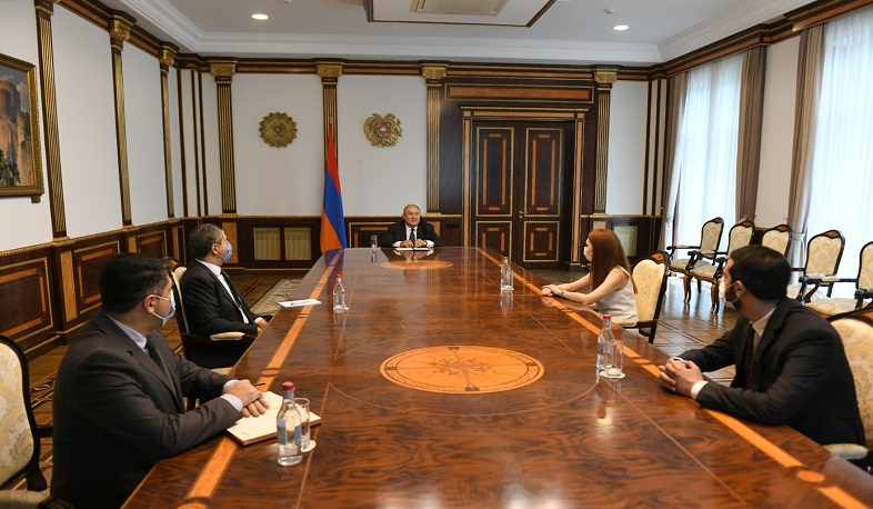 President Sargsyan received the members of the NA 