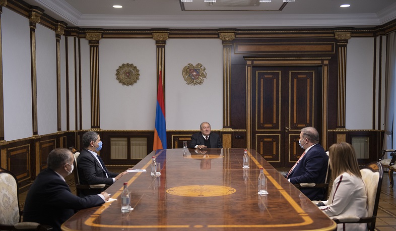 Նախագահն ընդունել է ԱԺ ԲՀԿ խմբակցության անդամներին