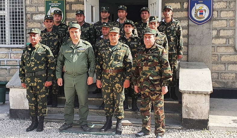 ՀՀ ԱԱԾ տնօրենն այցելել է պետական սահմանը վերահսկող ուղեկալներ