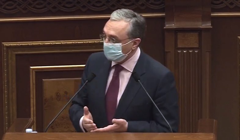 The threat and the use of force will not be tolerated. FM Mnatsakanyan