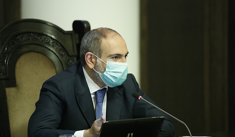 Wear a mask, save lives. Pashinyan