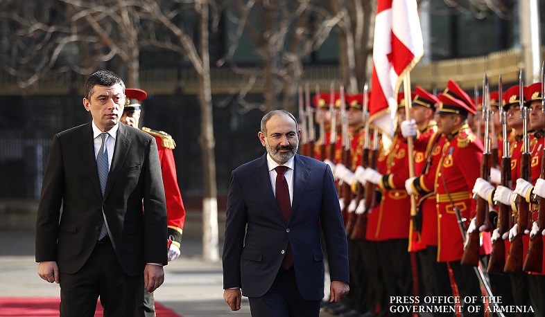 The Prime Minister of Georgia congratulated Nikol Pashinyan on the occasion of the Republic Day