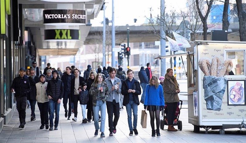 Շվեդիայում շատացել են երիտասարդ վարակակիրները. РИА Новости