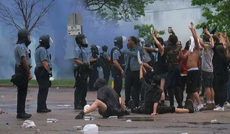 Մինեսոտայում բողոքի ցույցերը վերածվել են անկարգությունների. CNN