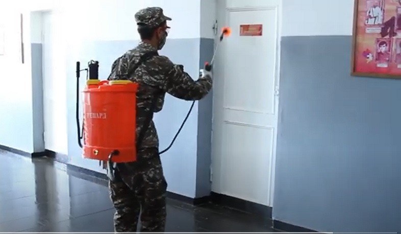 ՊԲ զորանոցները մանրակրկիտ ախտահանվել են. ՊՆ խոսնակ