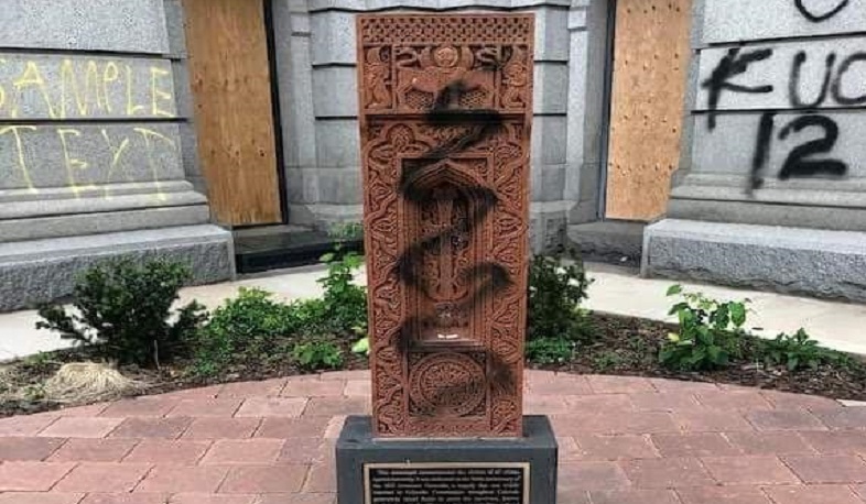 Պղծվել է հայկական խաչքարը