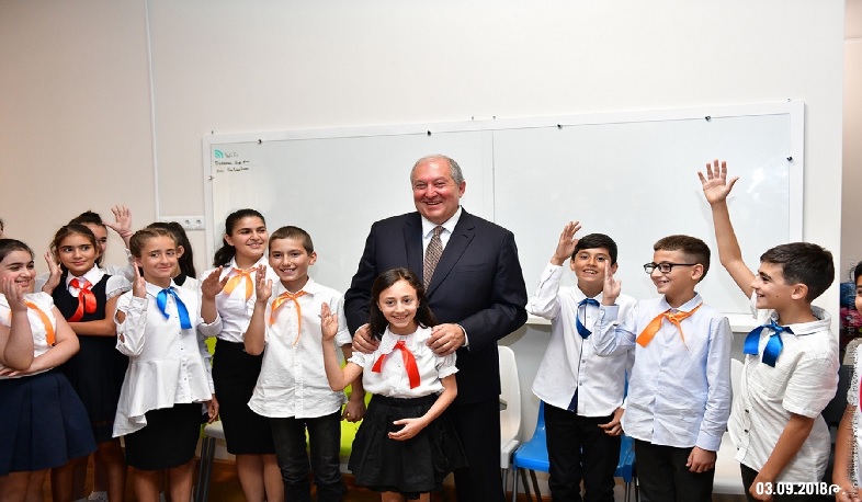 Յուրաքանչյուր երեխա ապագայի խորհրդանիշն ու երաշխիքն է․ Արմեն Սարգսյան