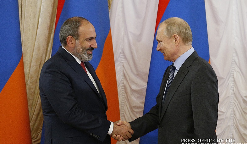 Nikol Pashinyan and Vladimir Putin had a telephone conversation