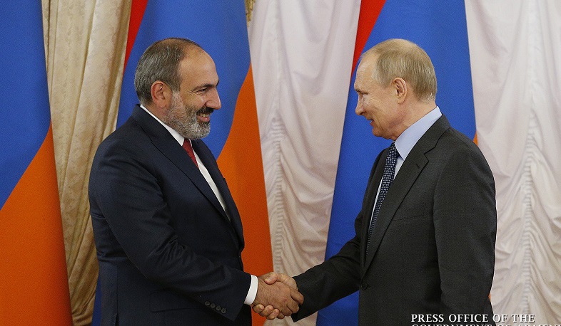 Nikol Pashinyan and Vladimir Putin had a telephone conversation