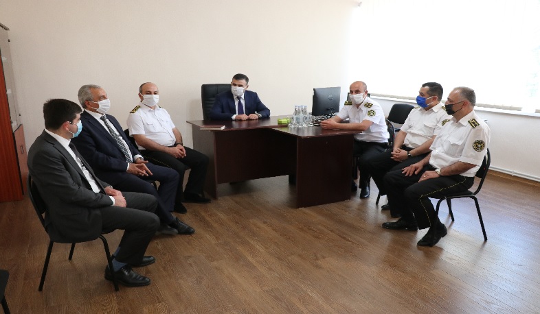 Աշխատանքային հանդիպում  Հարկադիր ծառայության Սյունիքի մարզային բաժնում