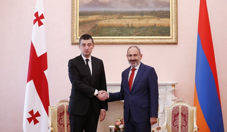 Giorgi Gakharia congratulated Nikol Pashinyan on his birthday