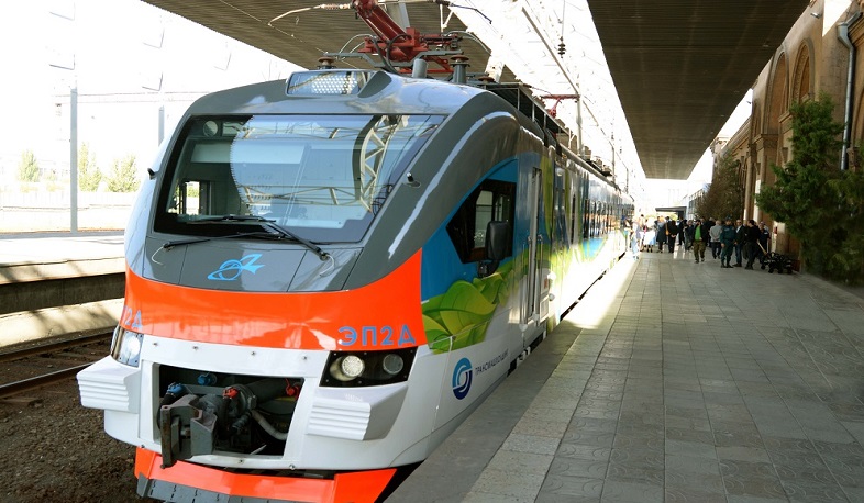The Yerevan-Gyumri-Yerevan high-speed electric train will resume operation from June 5
