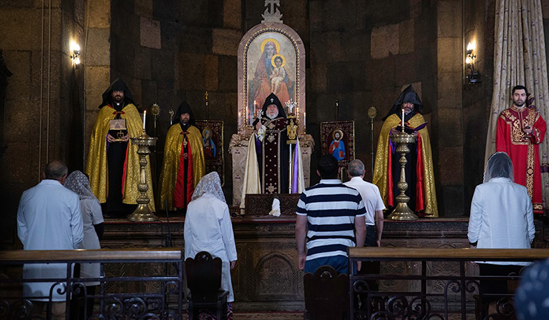 Ամենայն Հայոց Կաթողիկոսի հանդիսապետությամբ կատարվել է բժիշկների օրհնության կարգ