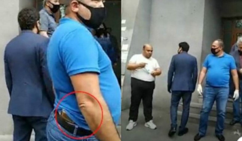 Ինձ որևէ զենք կրող մարդ չի ուղեկցում և չի ուղեկցել. Արշակյան