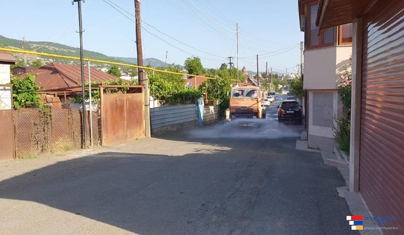 Ախտահանման միջոցառումներ Ստեփանակերտում