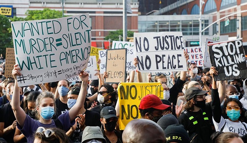 Ջորջ Ֆլոյդի սպանության պատճառով ցույցերը չեն մարում