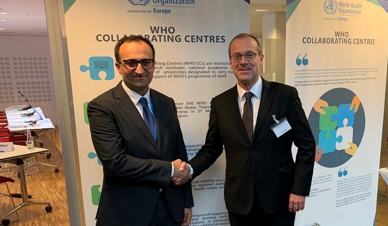 Arsen Torosyan had a video-conversation with the director of the WHO European Office