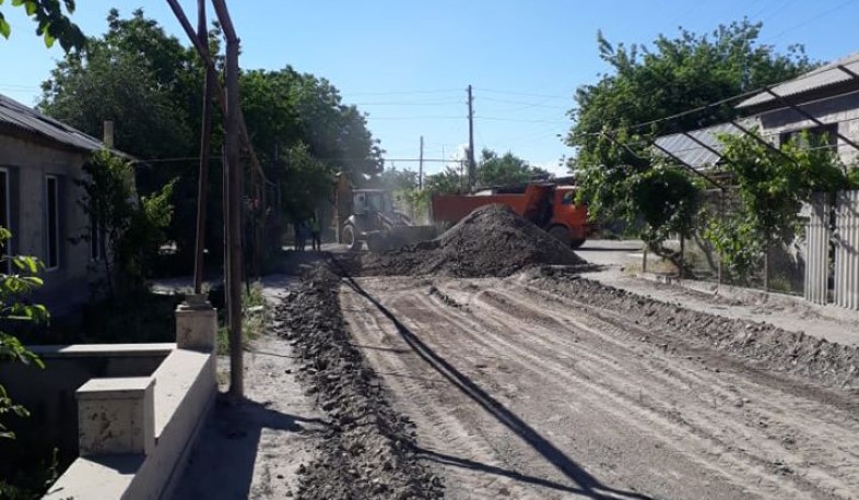 Այգավան համայնքում մեկնարկել են սուբվենցիոն ծրագրով ասֆալտապատման աշխատանքները