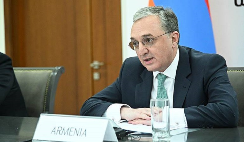 Remarks by the RA FM Zohrab Mnatsakanyan at Eastern Partnership Foreign Affairs Ministerial video-teleconference