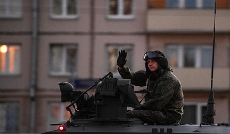 Մոսկվայում սկսվել է Հաղթանակի շքերթի առաջին փորձը. Lenta