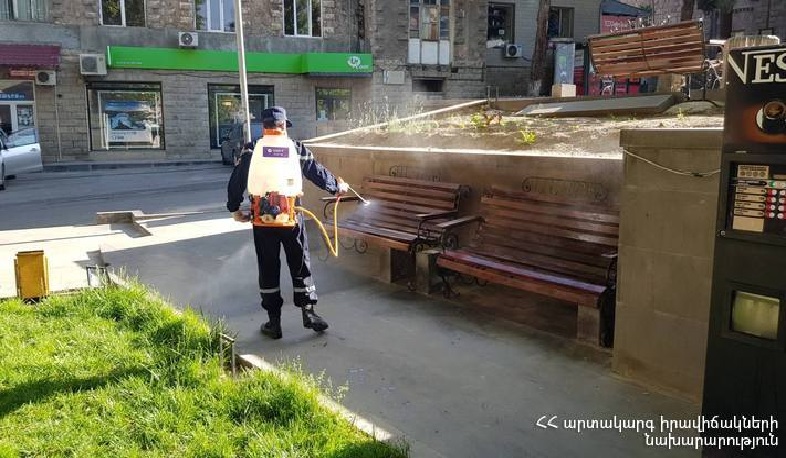 Հունիսի 9-16-ն ԱԻՆ-ը կատարել է 8742 վարակազերծում