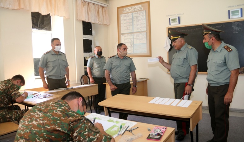 Ռազմական համալսարանում անցկացվել են ավարտական քննություններ