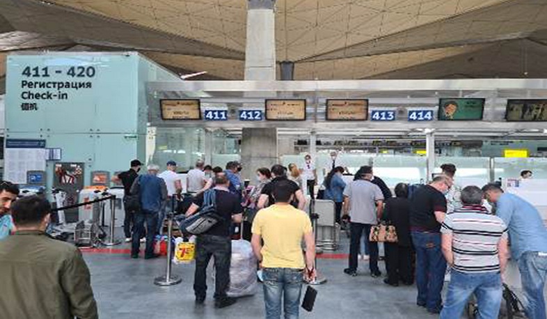 Սանկտ Պետերբուրգ-Երևան չվերթով Հայաստան է ժամանել 225 քաղաքացի