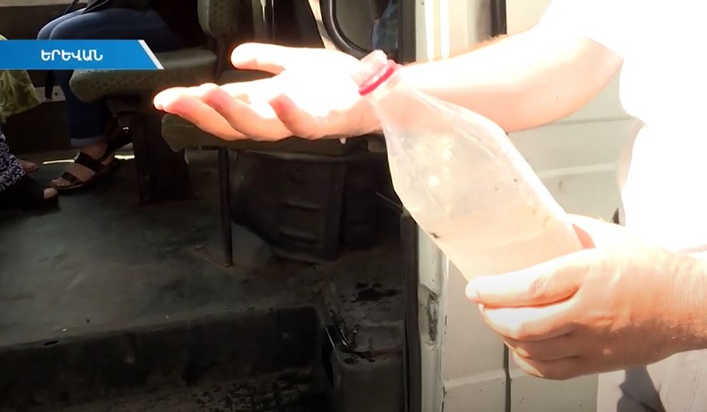 Տրանսպորտում ախտահանիչի փոխարեն երբեմն ջուր է. տեսչական ստուգումները շարունակվում են