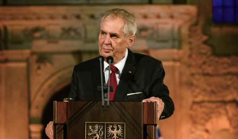 Չեխիայի նախագահը չի մասնակցի Մոսկվայում կայանալիք Հաղթանակի շքերթին. РИА Новости