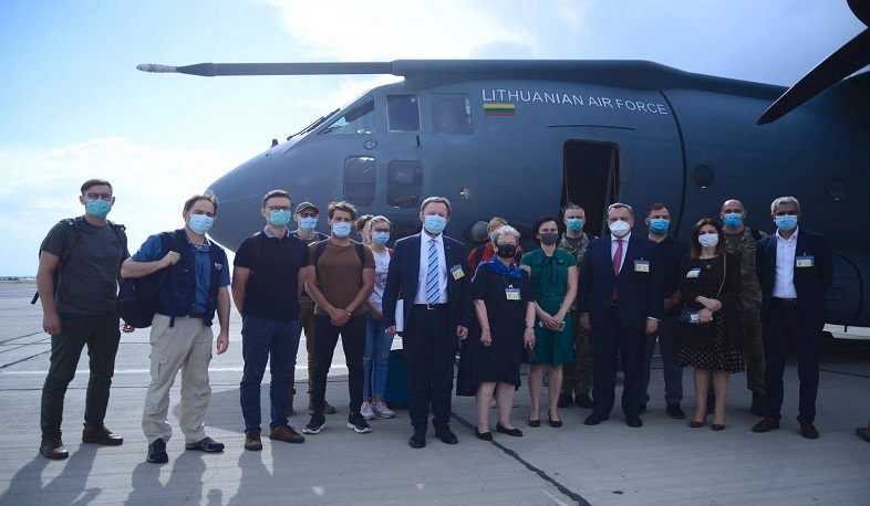 The mission of Lithuanian doctors and experts has arrived in Armenia