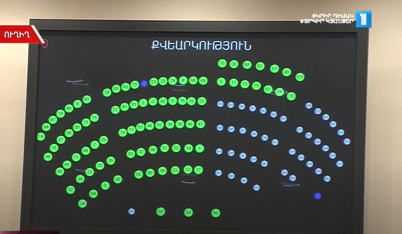 The draft amendments to the Constitution were adopted in the first reading