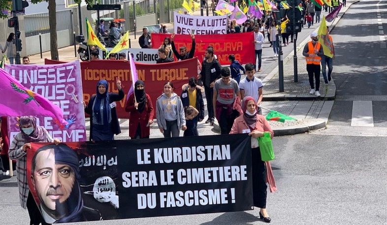 Գերմանիայում և Ֆրանսիայում բնակվող քրդերը հակաթուրքական ցույցեր են կազմակերպել. Ermenihaber