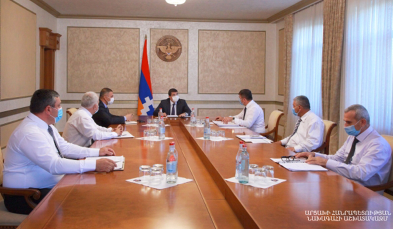 ԱՀ նախագահի մոտ քննարկվել են Մարտունու շրջանի հիմնախնդիրները