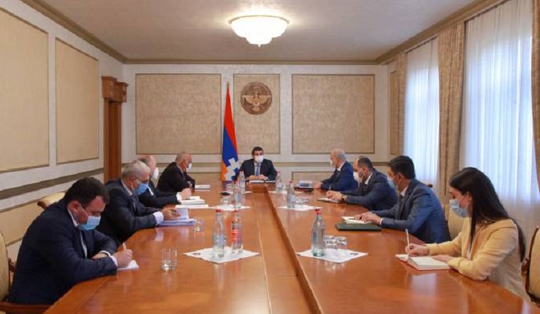 Արցախի նախագահի մոտ քննարկվել է ներդրումային հիմնադրամի գործունեության ռազմավարությունը