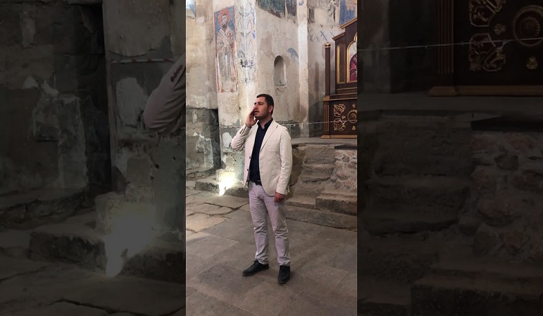 Ազանով պղծել են Աղթամարի Սուրբ Խաչ եկեղեցին. Ermenihaber