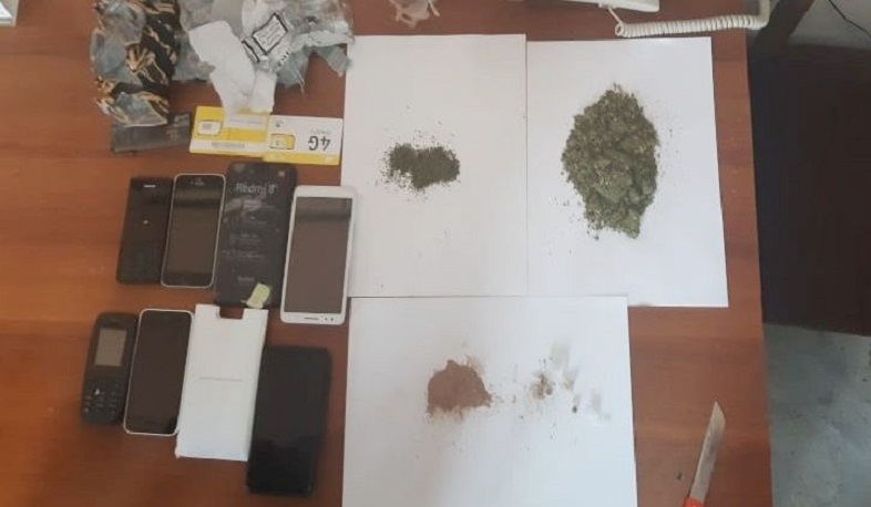 «Նուբարաշեն» ՔԿՀ-ի մոտից թմրամիջոց պահելու և օգտագործելու կասկածանքով բերման է ենթարկվել 3 քաղաքացի