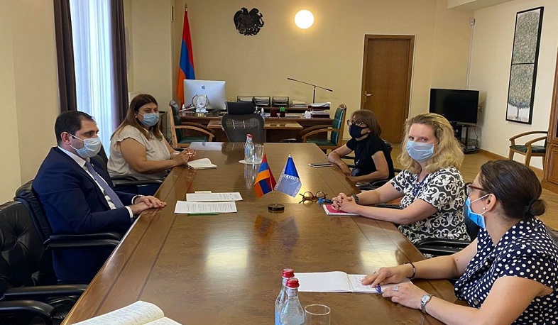 Պապիկյանը հրաժեշտի հանդիպում է ունեցել Երևանում Եվրոպայի խորհրդի գրասենյակի ղեկավարի հետ