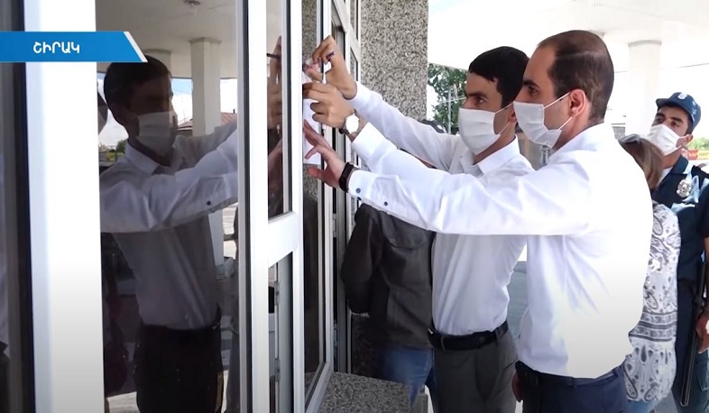 Շուկայի վերահսկողության տեսչական մարմնի կասեցումները Գյումրիում