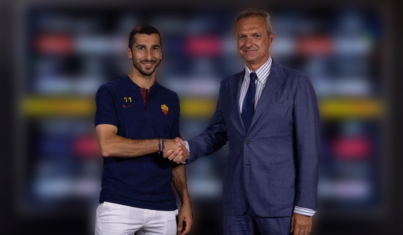 Պաշտոնական․ Մխիթարյանը երկարաձգեց պայմանագիրը «Ռոմայի» հետ